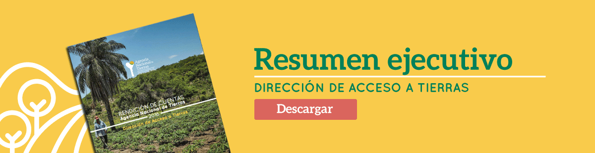 Banner para descargar: con la portada del documento que muestra un cultivo de palma.